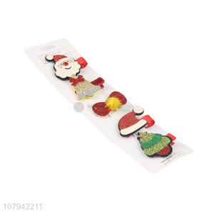 Popular Christmas Decoration 5 Pieces Hair Clips Hairpin Set