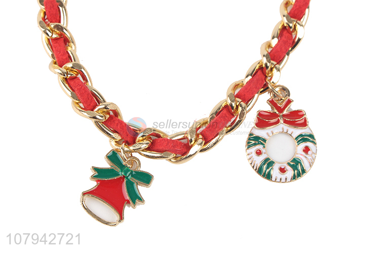 Fashion Style Christmas Charms Chain Bracelet Cool Bracelet