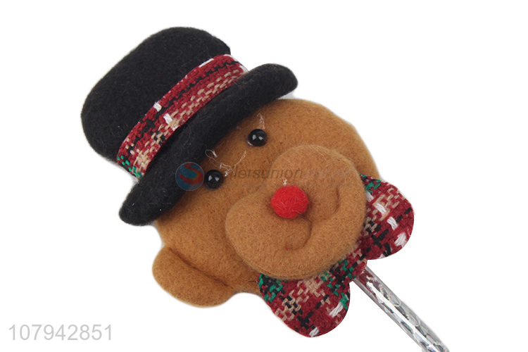 Good Sale Cute Christmas Elk Design Ballpoint Pen