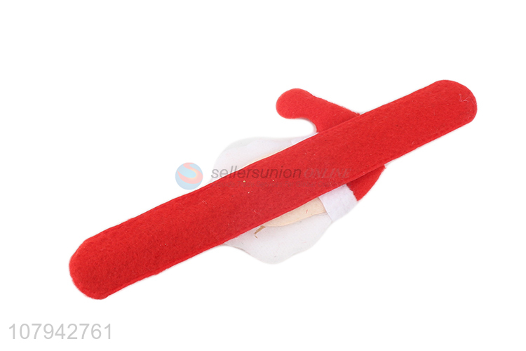 Hot Sale Christmas Slap Bracelets Slap Wrist Band For Gift