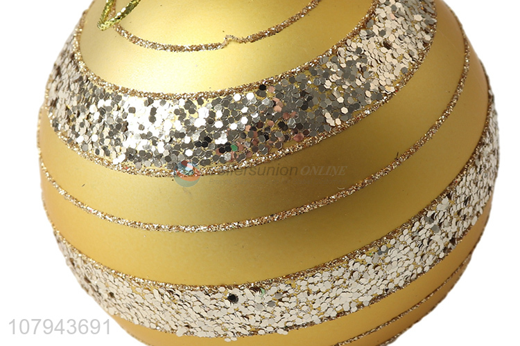 Good Price Golden Christmas Ball Pendant Christmas Tree Decoration Wholesale