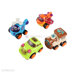 Factory price multicolor mini toy car creative children toy airplane