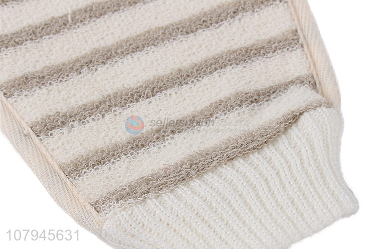 Yiwu market bathroom linen scrubbing mitt bath gloves for adults