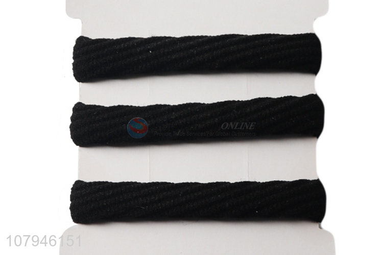 New Arrival Black Pearl Hair Tie Temperament Lady Hair Accessories Set