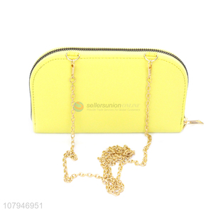 Fashion style yellow fashion lady shoulder bag wholesale