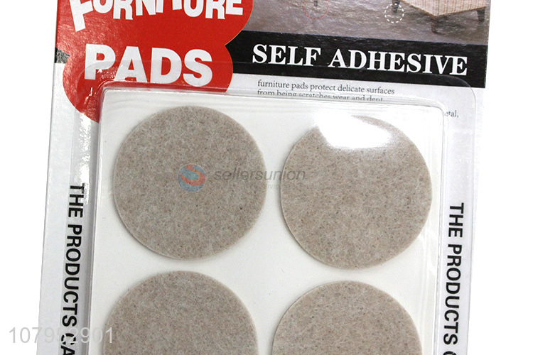 Promotional Self Adhesive Furniture Felt Pads Non-Slip Table Foot Pads