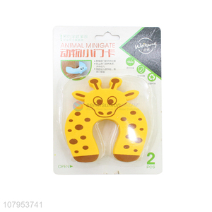 Cute Design Cartoon Animal Door Stopper Baby Safety Door Finger Pinch Guard