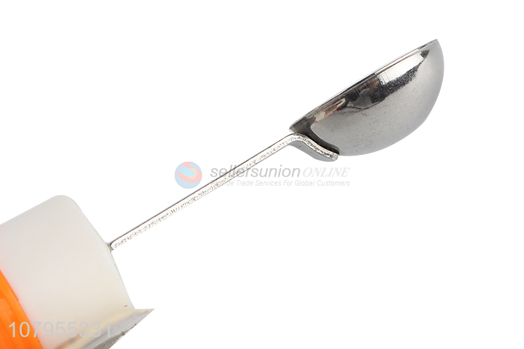 New arrival stainless steel ice cream scoop melon baller with pp handle