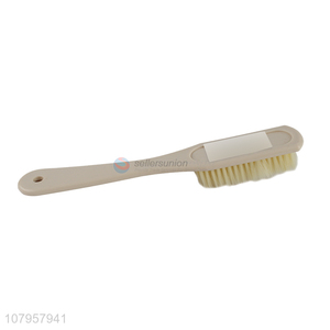 Factory direct sale long handle plastic shoe brush household cleaning brush