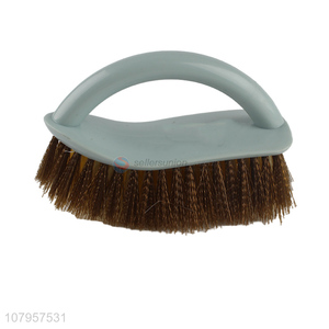 Factory wholesale blue plastic laundry brush soft bristle brush