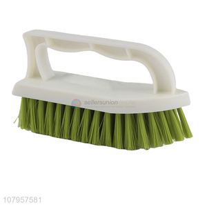 Hot sale green plastic laundry brush universal scrubbing brush