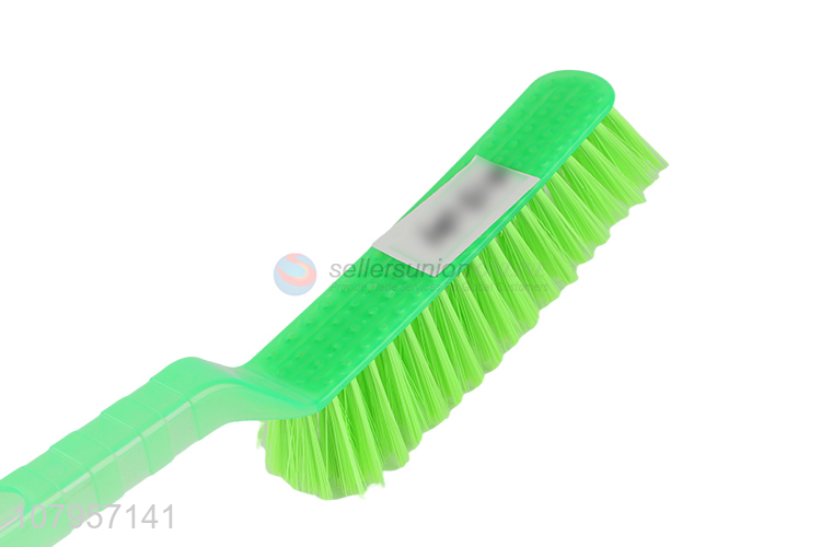 Good price green plastic brush household cleaning bed brush wholesale