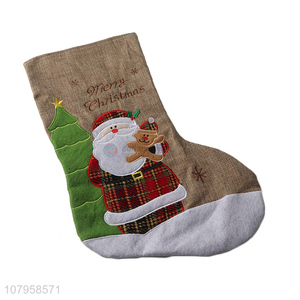 Cheap price decoration christmas socks christmas gifts wholesale