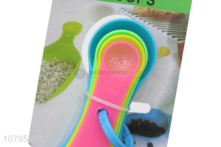 Hot product multicolor plastic food grade measuring cup for kitchen