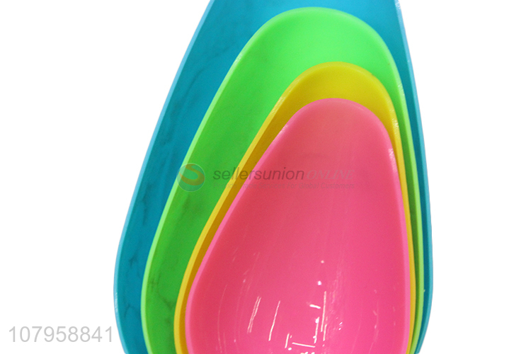 Hot product multicolor plastic food grade measuring cup for kitchen