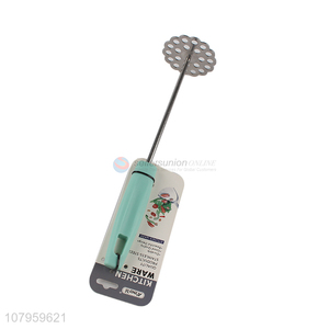 Delicate Design Plastic Handle Stainless Steel Murphy Press For Kitchen