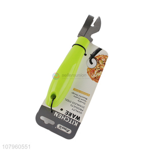 Wholesale Durable Stainless Steel Can Opener With Plastic Handle