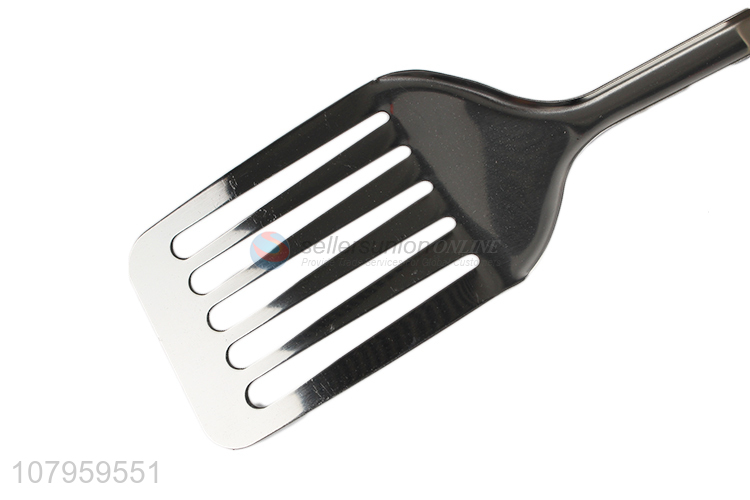 Good Sale Stainless Steel Slotted Turner Frying Spatula