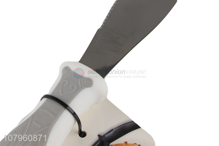 High Quality Stainless Steel Serrated Butter Knife Butter Spreader