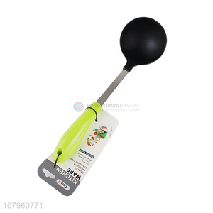 Wholesale Cooking Utensil Plastic Handle Nylon Soup Ladle