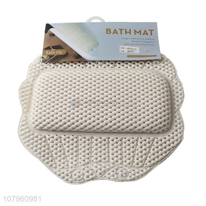 Factory direct sale white creative household bathroom non-slip mat