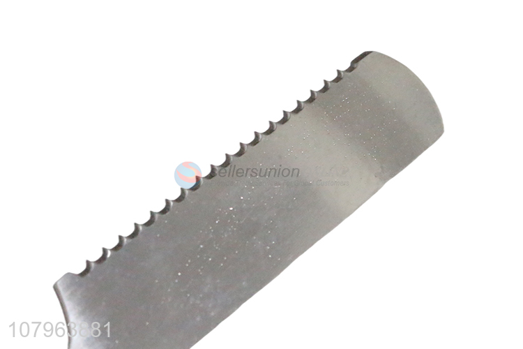 China wholesale stainless steel long style bread knife with cheap price