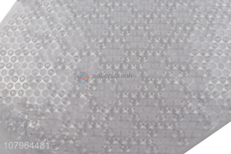 New arrival bathroom anti-slip antibacterial pvc shower mat massage bath mat