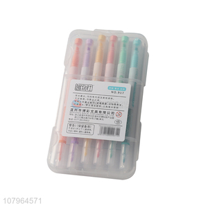 China Exports Multicolor Graffiti Pen Highlighter Student Universal Marker Pen