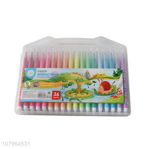 Factory price large capacity watercolor pen set universal drawing tools 36pcs