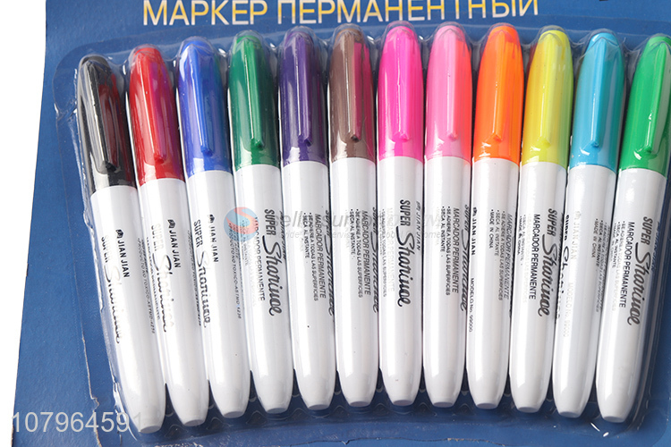 Lastest arrival multicolor student highlighter universal drawing pen set