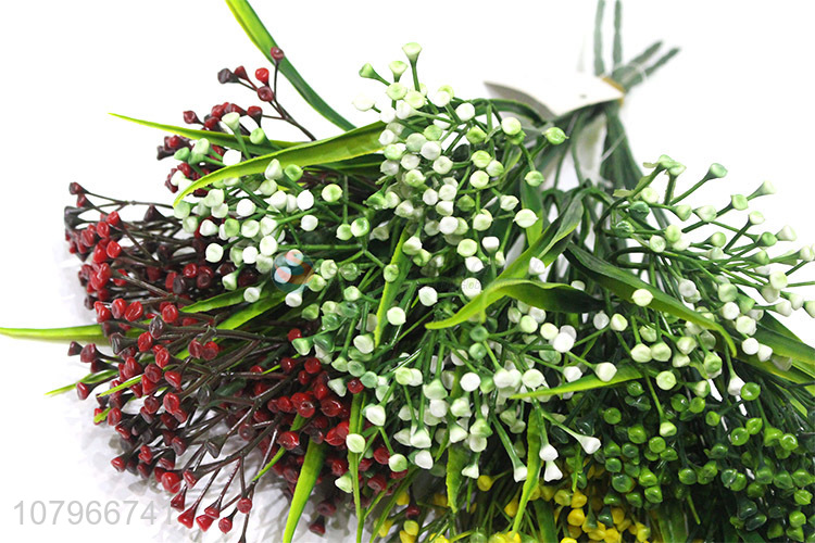 Top quality green gypsophila flower arranging decoration accessories