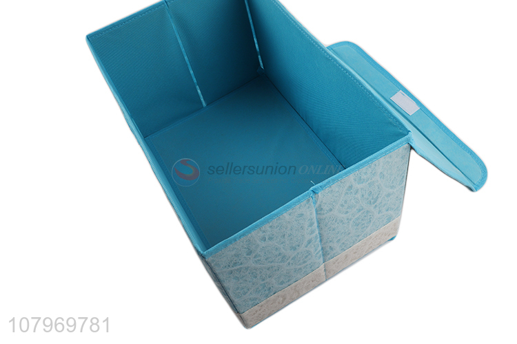 Good selling clothing non-woven fabric storage box for household