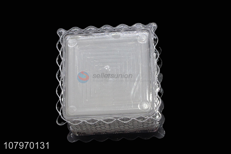 China factory beautiful plastic trinket box jewelry case container