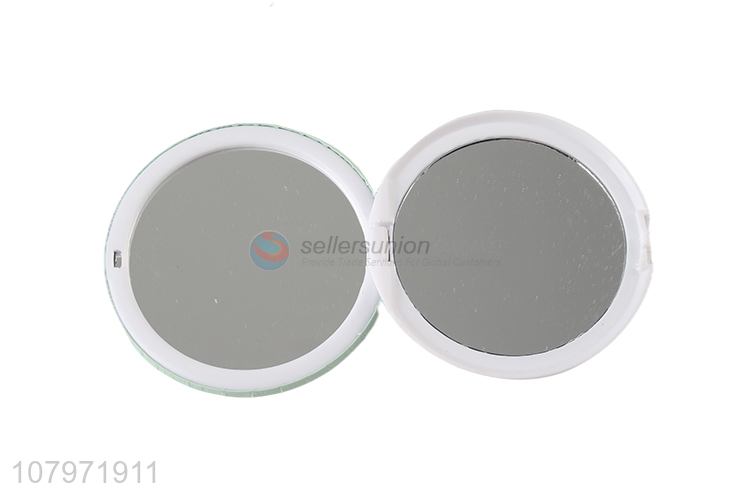 Factory Direct Sale Round Makeup Mirror Foldable Compact Mirror