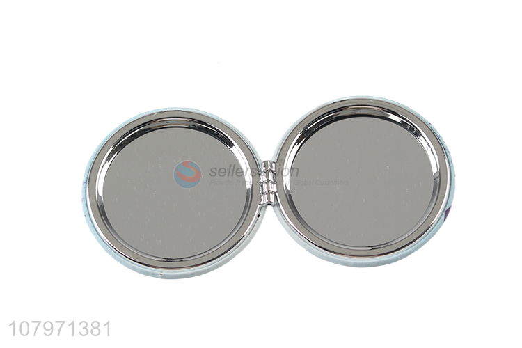 Best Sale Double Sides Makeup Mirror Round Pocket Mirror