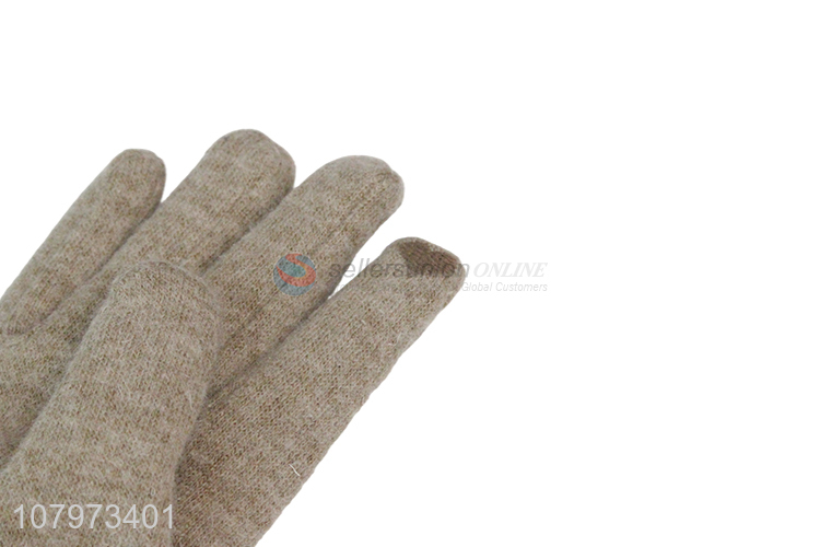 New arrival simple gloves sports gloves autumn for ladies