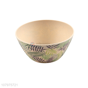 Wholesale Bamboo Fiber Salad Bowl Fashion Tableware