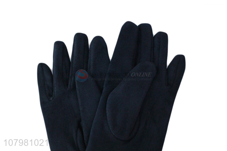 Simple Style Women Gloves Best Cycling Gloves For Autumn And Winter