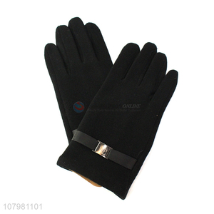 Fashion Ladies Business Casual Gloves Winter Warm Gloves