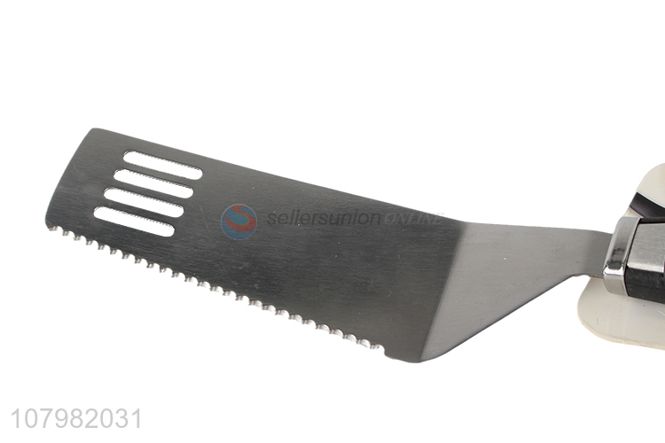 Good price silver stainless steel cake spatula baking tool for kitchen