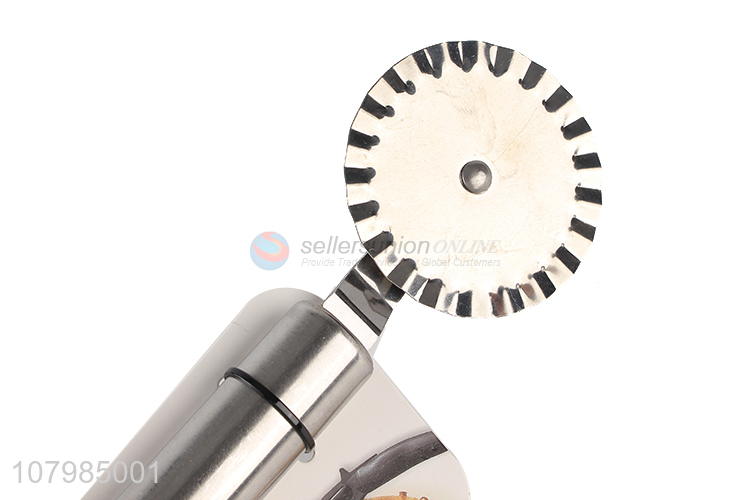 Latest arrival stainless steel pizza cutter slicer cheese cutter