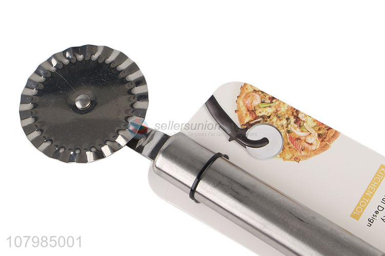 Latest arrival stainless steel pizza cutter slicer cheese cutter