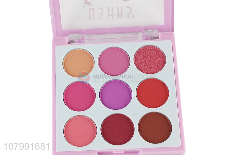 Factory Supplies Fashion 9 Colors Make Up Eyeshadow Palette