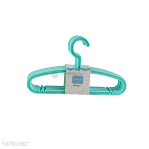 China supplier plastic children clothes hanger pp baby coat hanger for sale