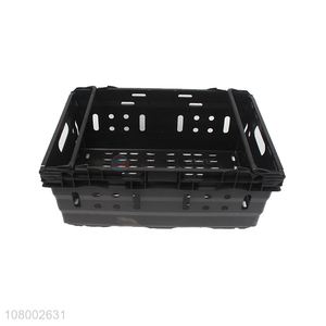 China import fruits vegetables transport crates plastic storage basket wholesale