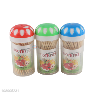 Yiwu exports disposable toothpicks plastic boxed toothpicks for sale