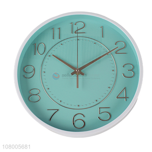 Good price modern bedroom wall clock fashion craft clock wholesale