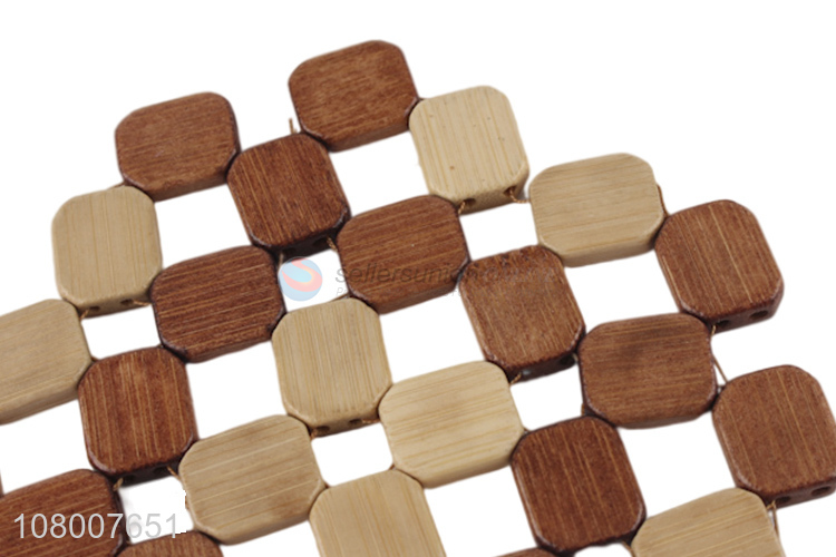 Yiwu market home kitchen bamboo heat insulation mat with top quality