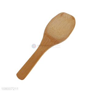 Popular products bamboo spoon rice spoon scoop with short handle