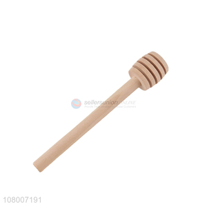 Hot selling custom wooden honey stick honey spoon wholesale